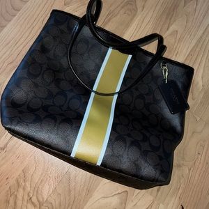 Dark Brown Coach Tote/Purse